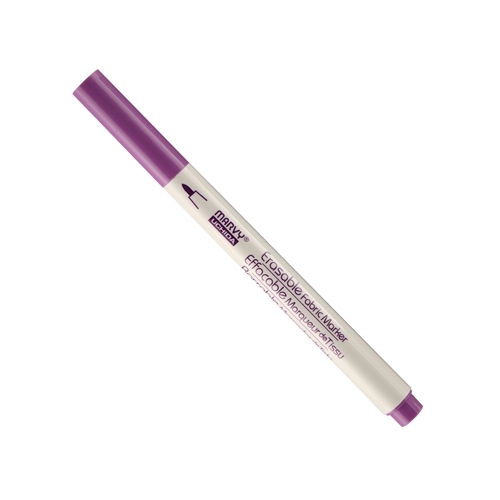 Erasable Fabric Marker Purple Marking Pen