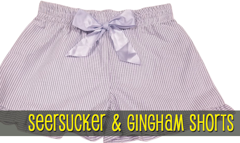 Seersucker & Gingham Fashion Shorts