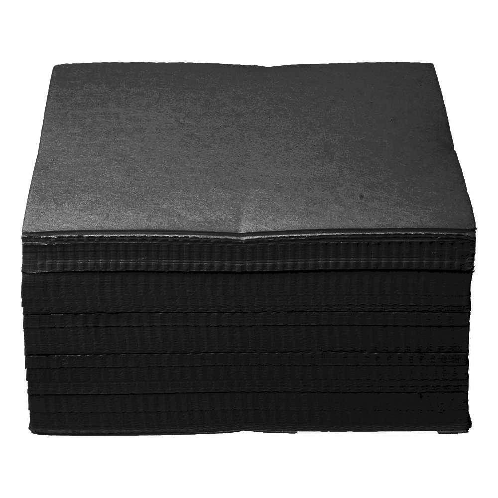 2.5oz Cut-Away Stabilizer - 9" x 9" x 500 Sheets - BLACK