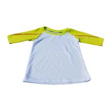 The Coral Palms Toddler Sports Raglan Shirt - SOFTBALL/WHITE - CLOSEOUT