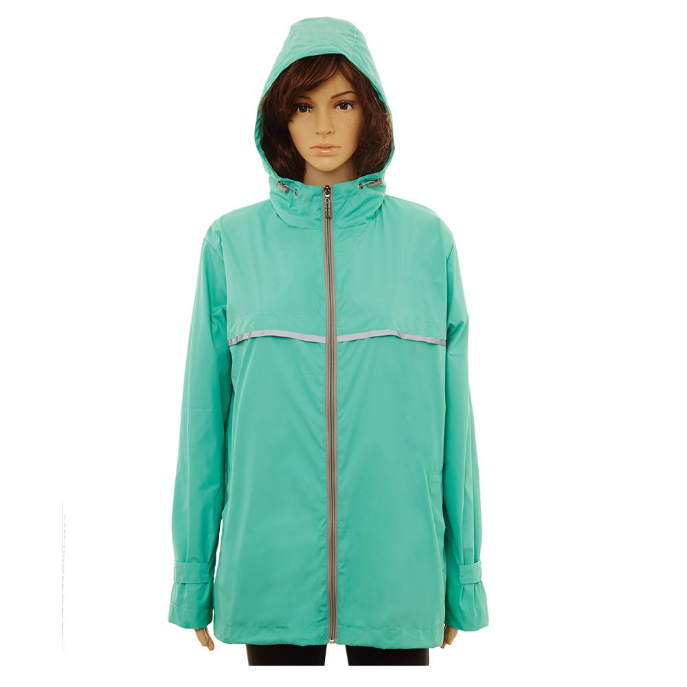 UltraLite Full-Zip Rain Jacket - MINT - CLOSEOUT