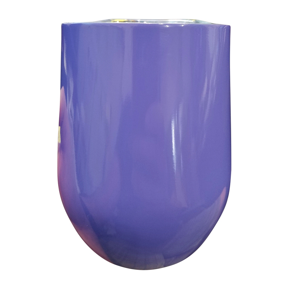 9oz Double Wall Stainless Steel Stemless Wine Tumblers - PURPLE