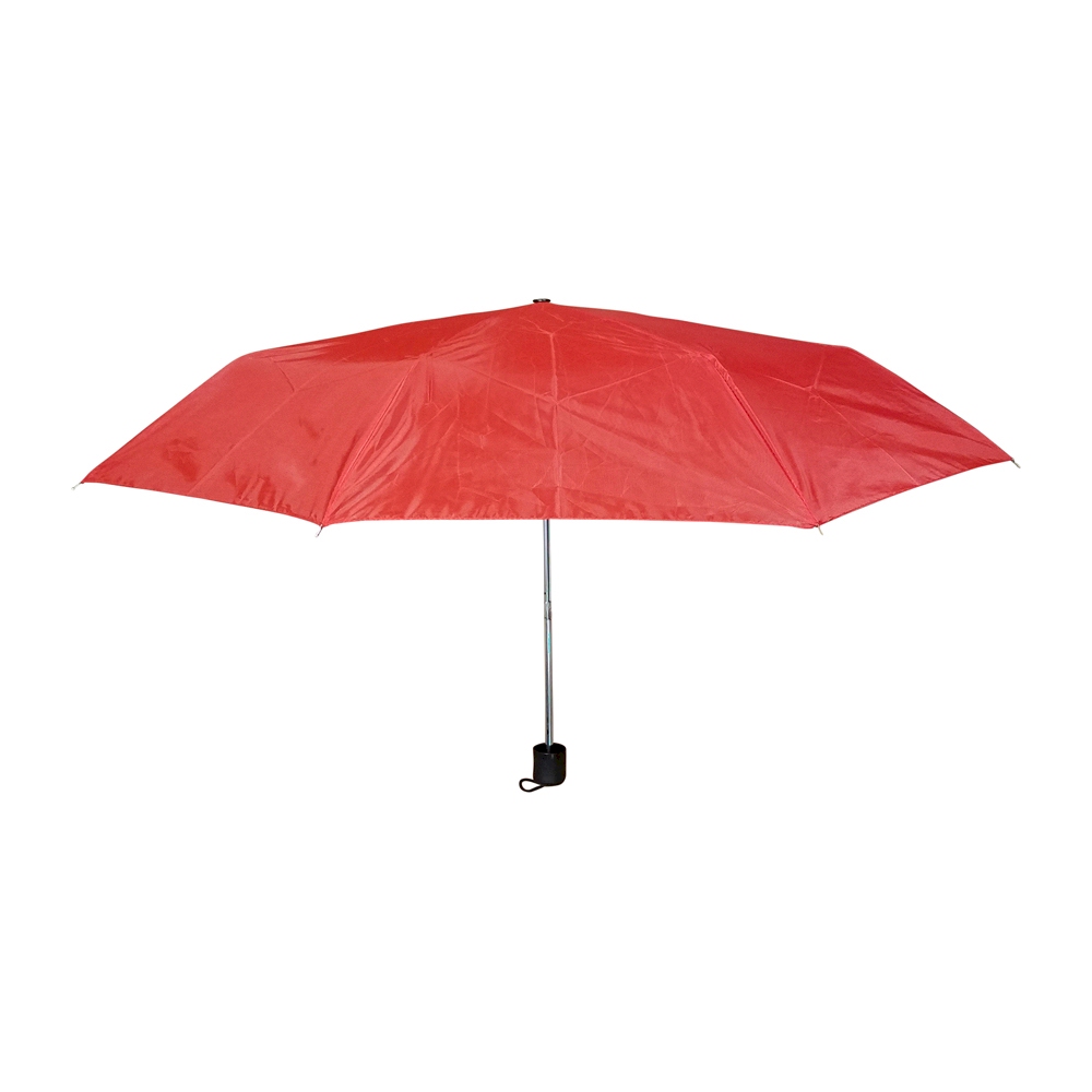 Compact Foldable Umbrella with 34" Diameter - RED