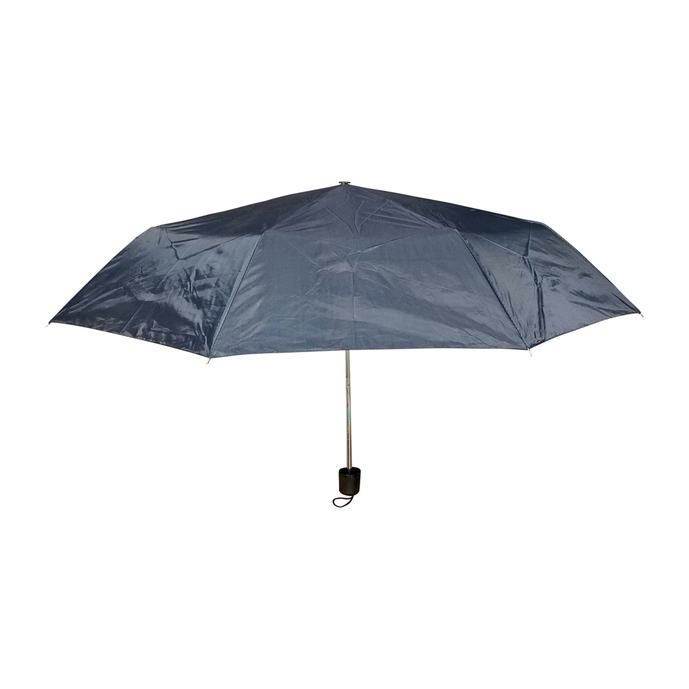 Compact Foldable Umbrella with 34" Diameter - NAVY - CLOSEOUT