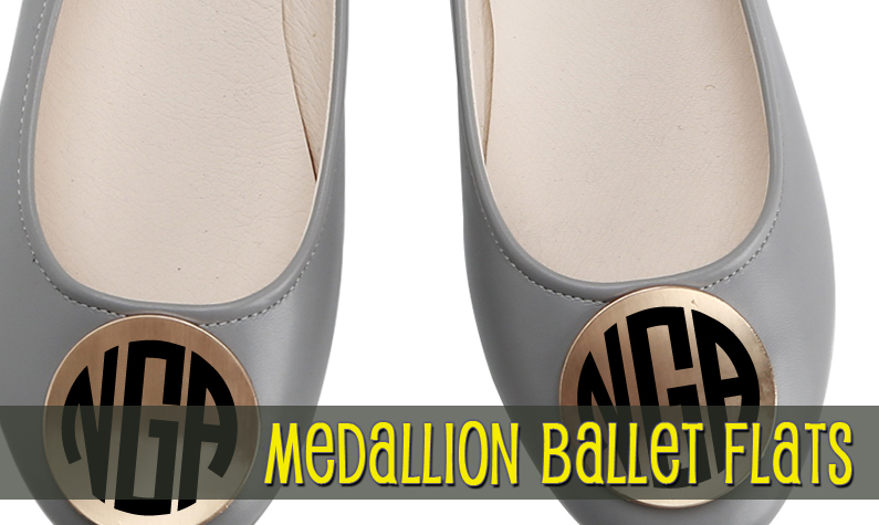 Medallion Ballet Flats