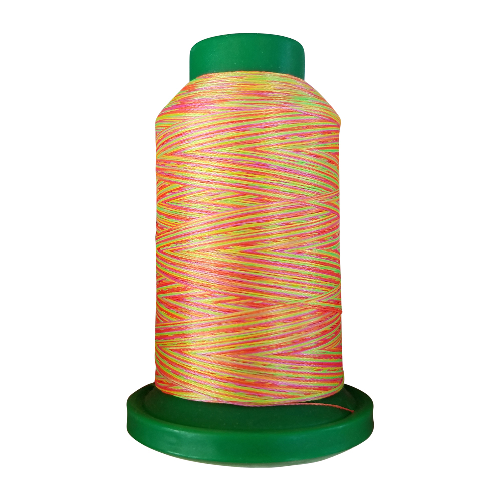 9914 Neon Brights Multicolor Variegated Isacord Embroidery Thread