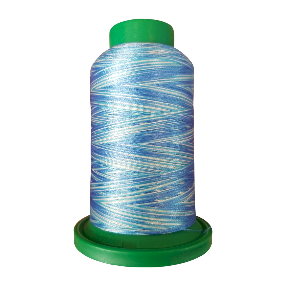 9605 Ocean Multicolor Variegated Isacord Embroidery Thread