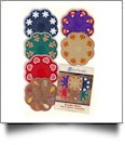 Candle Mats Fall & Winter Embroidery Designs by Lunch Box Quilts