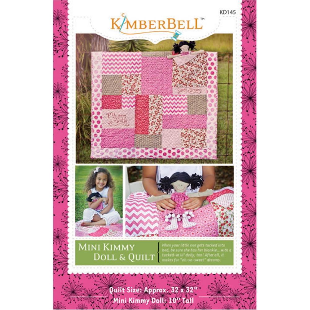 Mini Kimmy Doll and Quilt by Kimberbell Designs