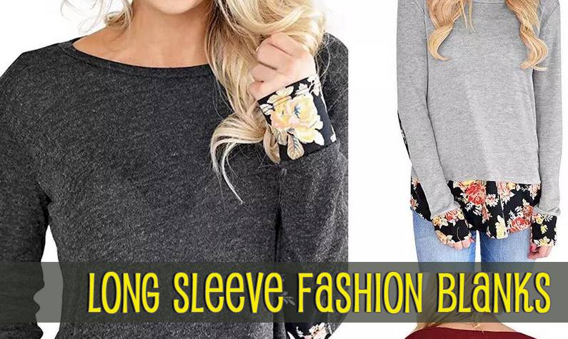 Long Sleeve Fashion Blanks