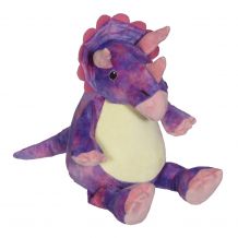 Embroidery Buddy Stuffed Animal - Wendy Dino Triceratops 16" 