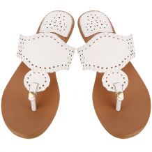 The Coral Palms® EasyStitch Stella Sandal - WHITE - CLOSEOUT