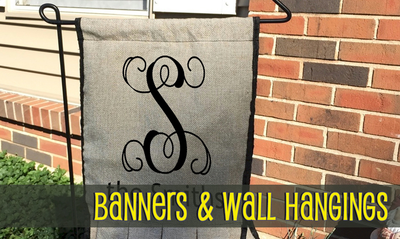 Garden Banner Flags & Wall Hangings