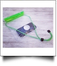 Universal Waterproof Cellphone Pouch with Lanyard - LIME - CLOSEOUT