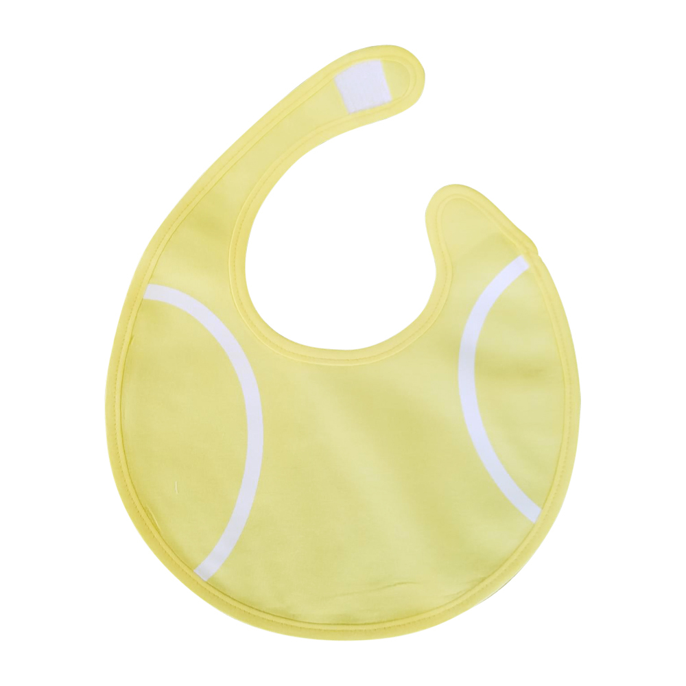 Tennis Gameday Waterproof Baby Bib with Velcro Closure