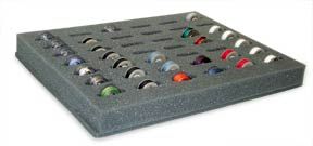 Foam Bobbin Bay - Holds 42 Bobbins