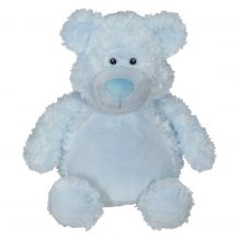 Embroidery Buddy 16" Stuffed Animal - Bobby Bear Blue