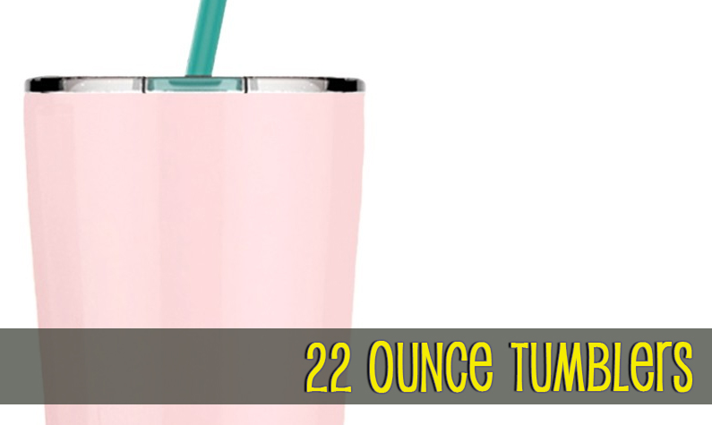 22oz Double Wall Insulated Tumblers