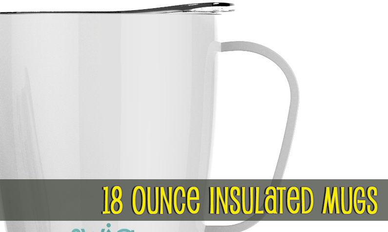 18oz Double Wall Insulated Mugs