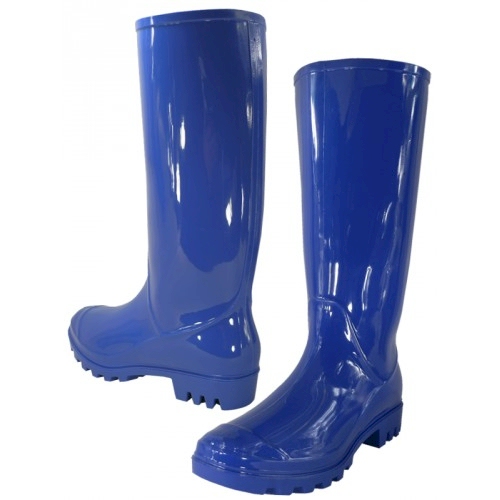 13.5" Women's Rain Boots - ROYAL - CLOSEOUT