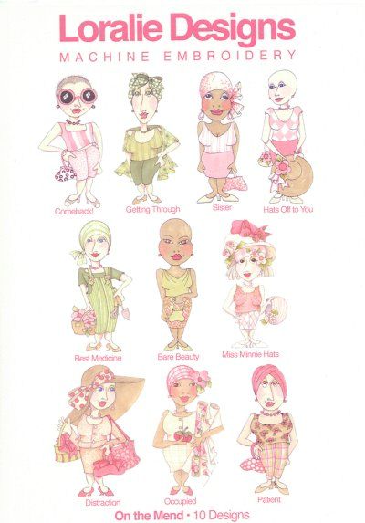 On The Mend by Loralie Designs Embroidery Designs on CD 630019