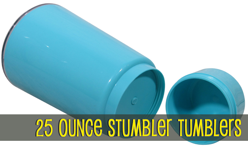 25oz Stumbler Tumblers by Beach Cubbies