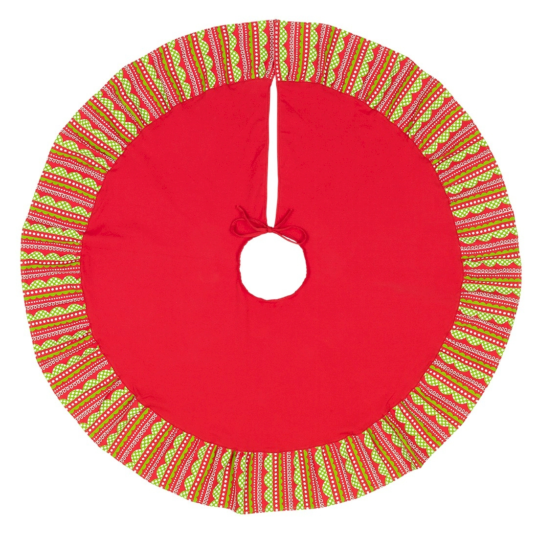 Holly Jolly Christmas Tree Skirt - CLOSEOUT