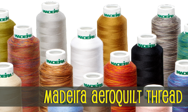 Madeira AeroQuilt, Machine Quilting Thread Multicolor