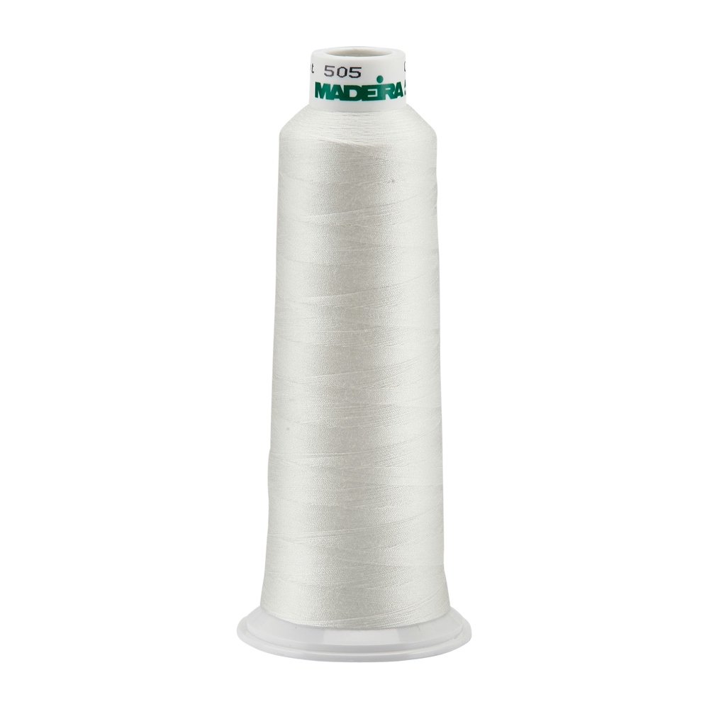 Madeira Aeroquilt Polyester Longarm Quilting Thread 3000 Yard Cone - EGGSHELL 91308020