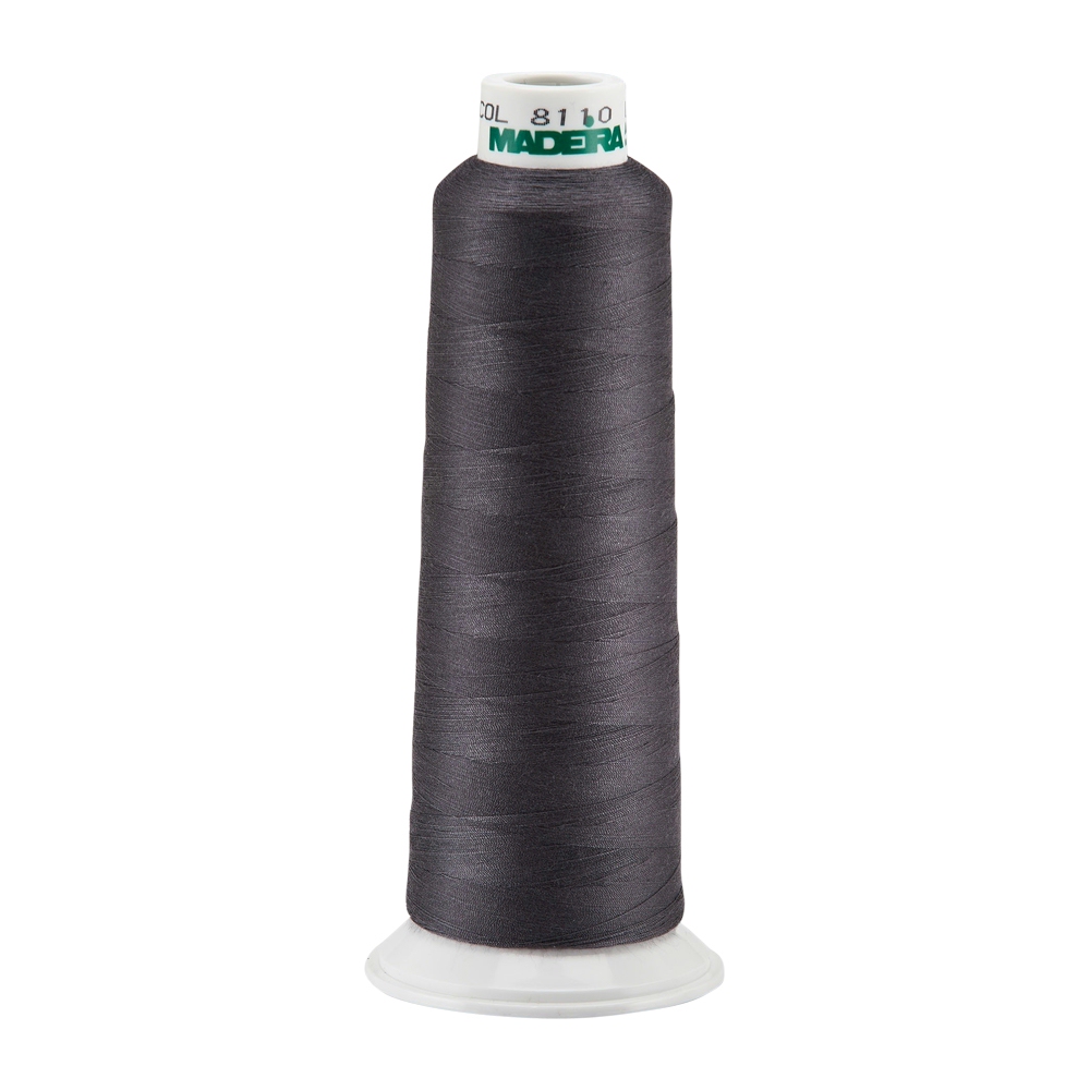 Madeira Aeroquilt Polyester Longarm Quilting Thread 3000 Yard Cone - GRAPHITE 91308110