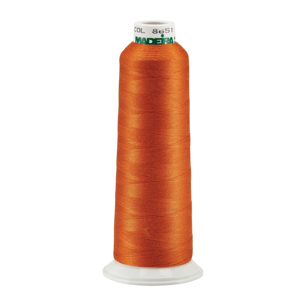 Madeira Aeroquilt Polyester Longarm Quilting Thread 3000 Yard Cone - PUMPKIN 91308651