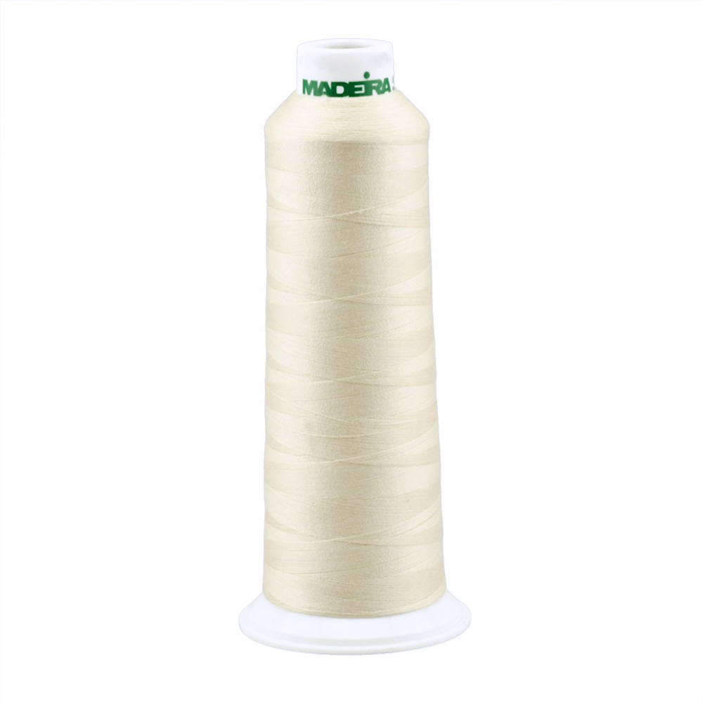 Madeira Aeroquilt Polyester Longarm Quilting Thread 3000 Yard Cone - PEARL 91308821