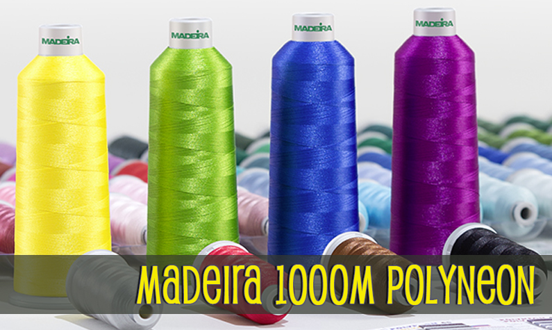 Madeira Polyneon 1000 Meter Polyester Embroidery Thread Spools