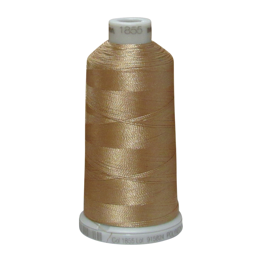 1855 Coffee with Cream Madeira Polyneon Polyester Embroidery Thread 1000 Meter Spool - CLOSEOUT