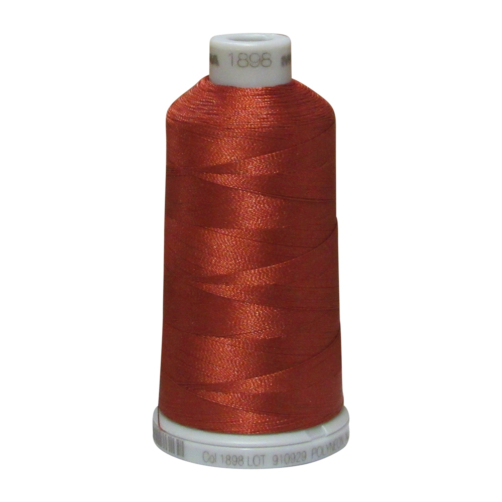 1898 Auburn Madeira Polyneon Polyester Embroidery Thread 1000 Meter Spool - CLOSEOUT