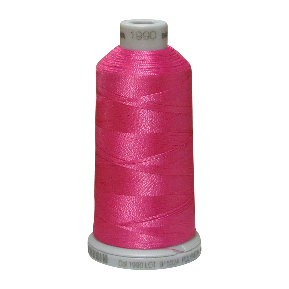 1990 Pink Rose Madeira Polyneon Polyester Embroidery Thread 1000 Meter Spool - CLOSEOUT