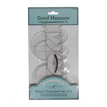 Every Clamshell Good Measure Longarm Quilting Template Ruler by Amanda Murphy