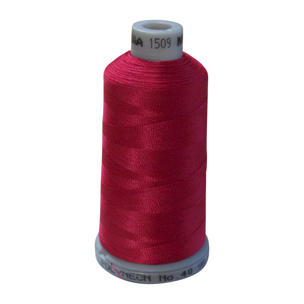 1509 Rhubarb Madeira Polyneon Polyester Embroidery Thread 1000 Meter Spool - CLOSEOUT