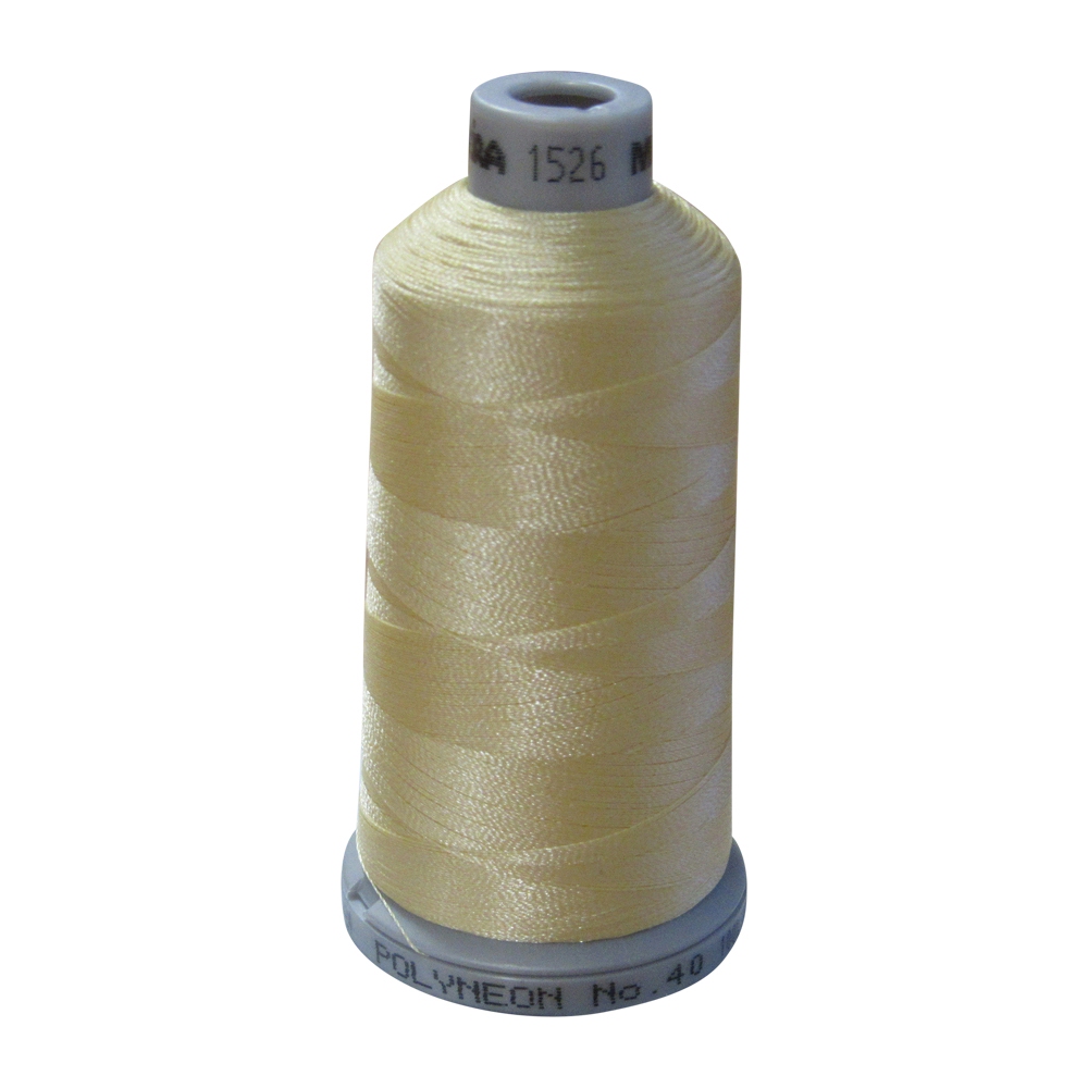 1526 French Vanilla Madeira Polyneon Polyester Embroidery Thread 1000 Meter Spool - CLOSEOUT