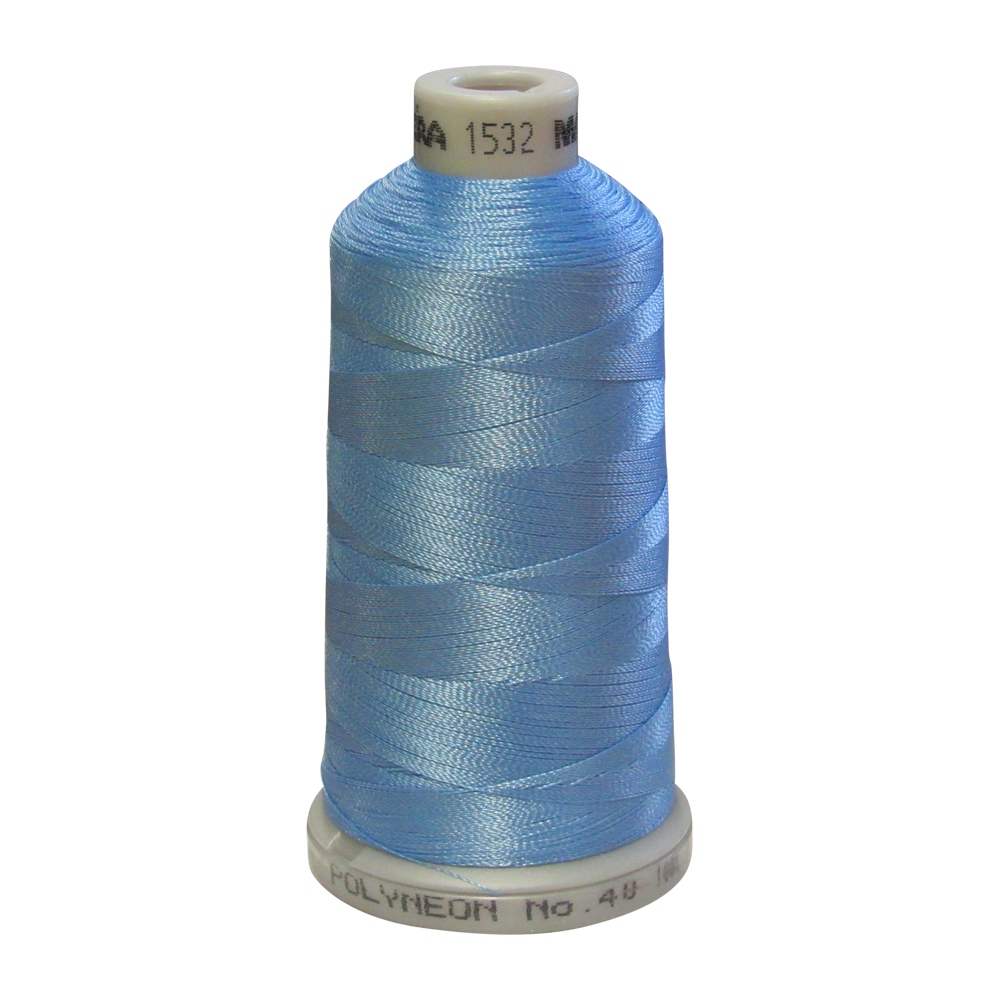 1532 Little Boy Blue Madeira Polyneon Polyester Embroidery Thread 1000 Meter Spool - CLOSEOUT