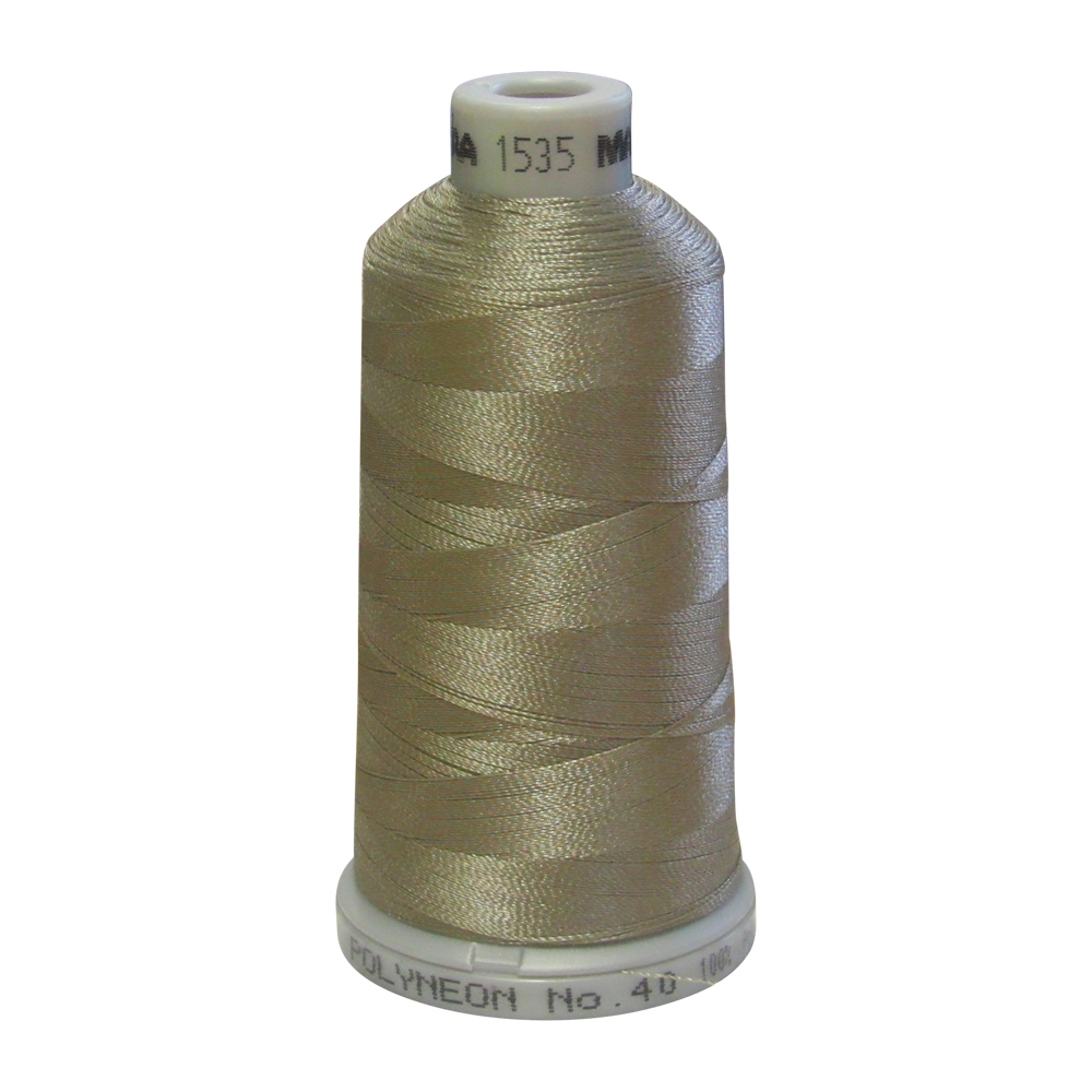 1535 Tarnished Taupe Madeira Polyneon Polyester Embroidery Thread 1000 Meter Spool - CLOSEOUT