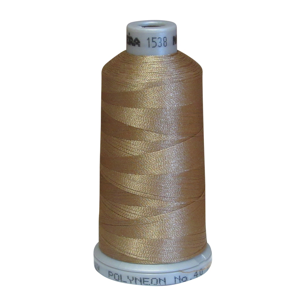 1538 Tiramisu Madeira Polyneon Polyester Embroidery Thread 1000 Meter Spool - CLOSEOUT