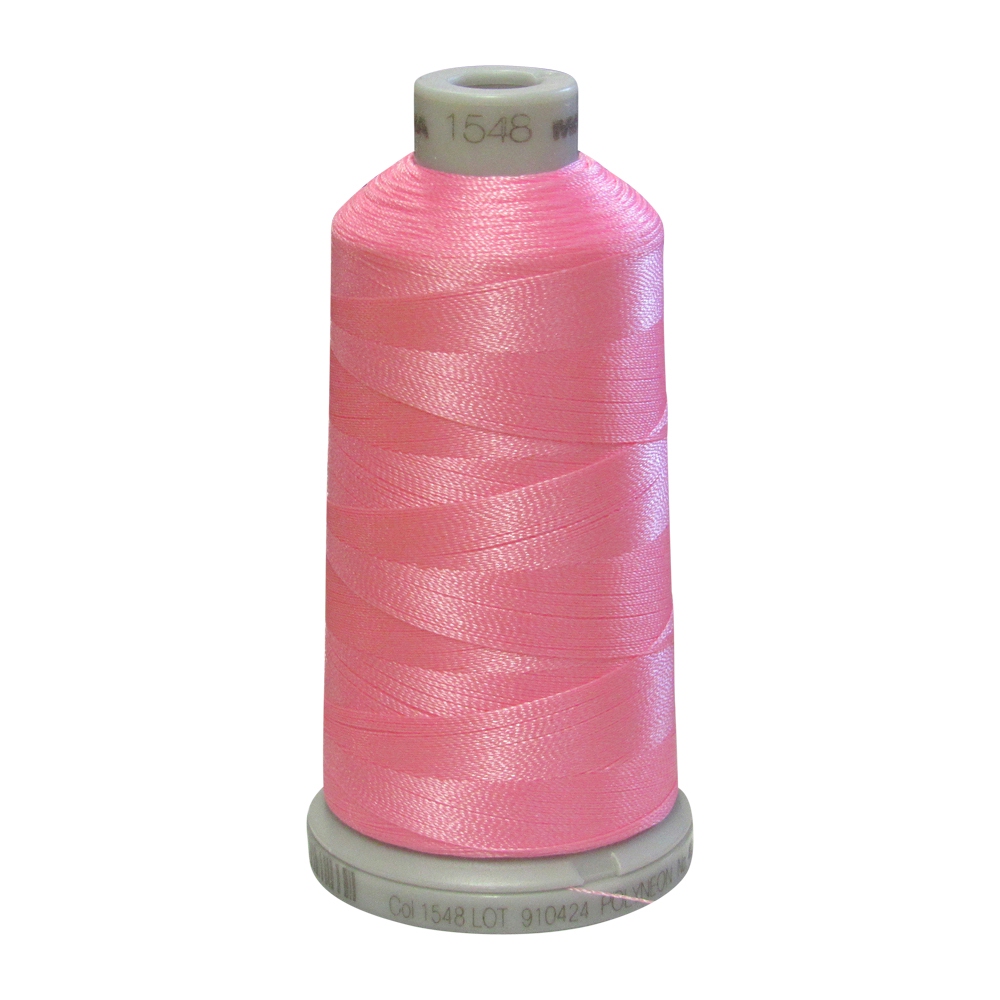 1548 Pink Plush Madeira Polyneon Polyester Embroidery Thread 1000 Meter Spool - CLOSEOUT
