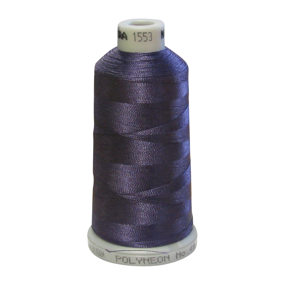 1553 Galaxy Blue Madeira Polyneon Polyester Embroidery Thread 1000 Meter Spool - CLOSEOUT
