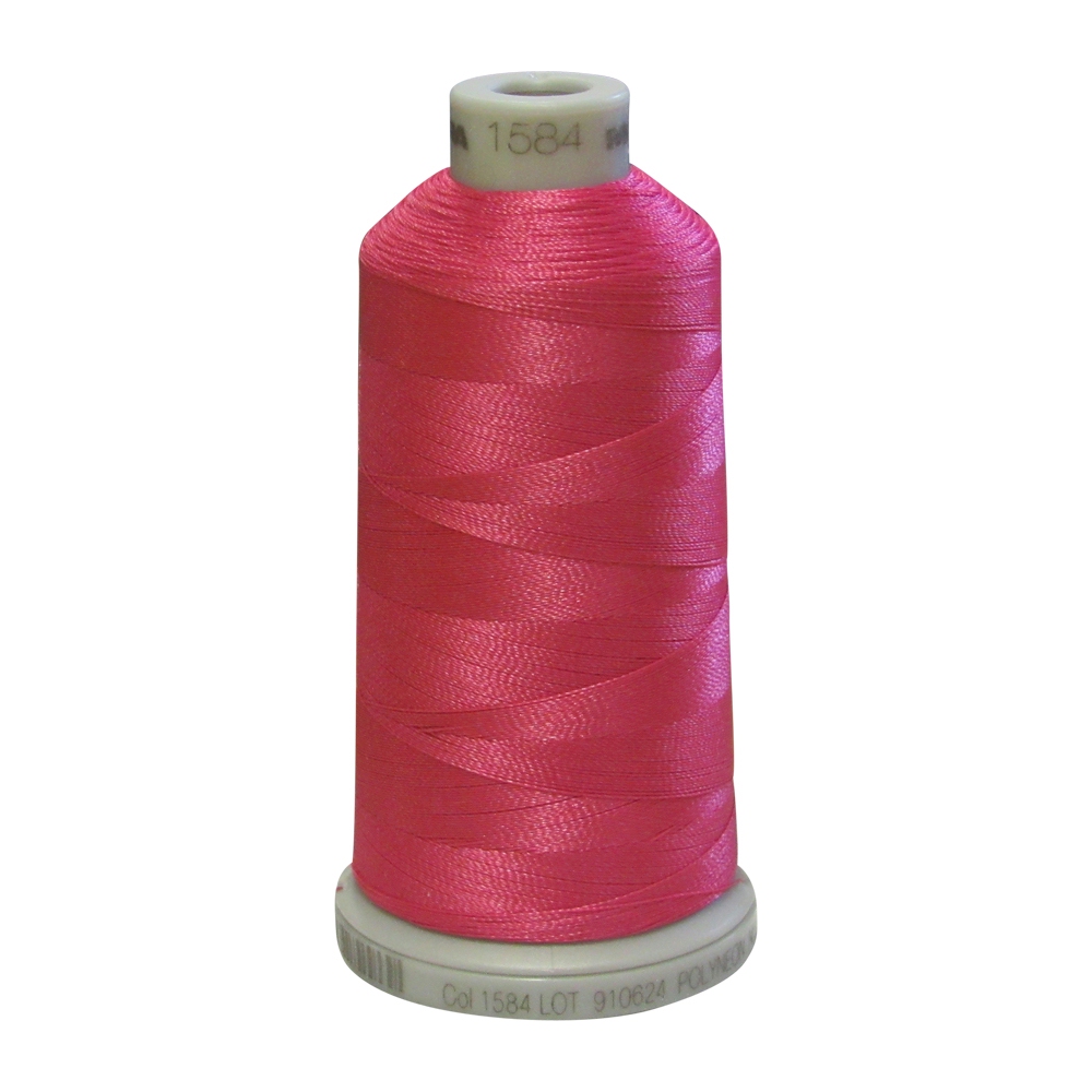 1584 Deep Pink Madeira Polyneon Polyester Embroidery Thread 1000 Meter Spool - CLOSEOUT