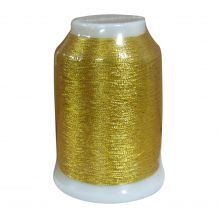 Yenmet Metallic Thread -  S12 (7001) 24 Karat Gold 1000 Meter Spool