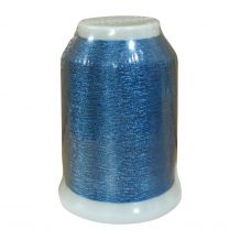 Yenmet Metallic Thread - SN5 (7000) Solid Medium Blue 1000 Meter Spool