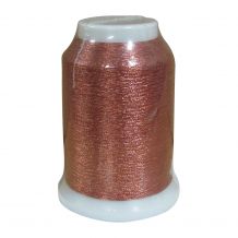 Yenmet Metallic Thread - SN9 (7007) Solid Orange 1000 Meter Spool