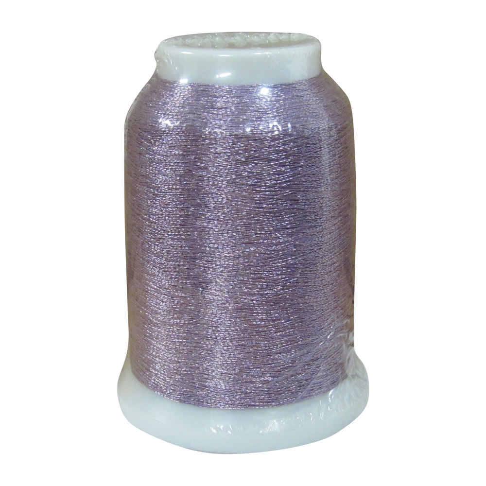 Yenmet Metallic Thread - SN12 (7025) Solid Lavender 1000 Meter Spool