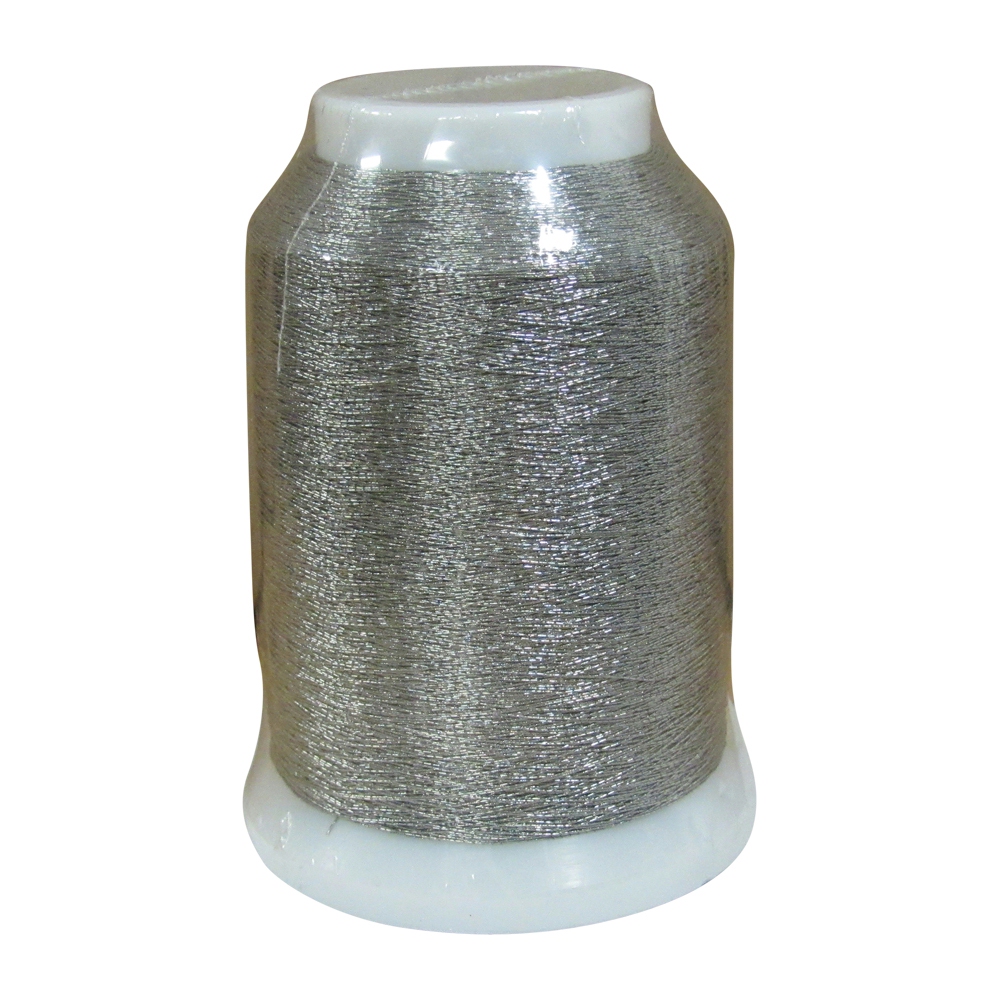 Yenmet Metallic Thread - SN17 Solid Aluminum 1000 Meter Spool
